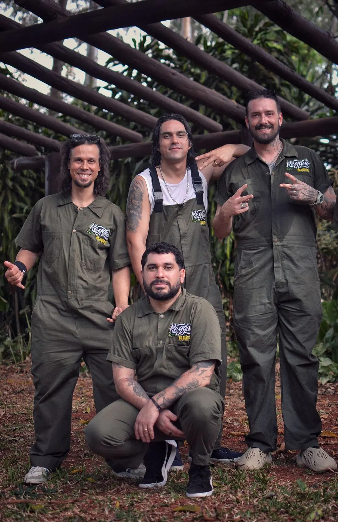 Banda completa do Reggae de Quintal